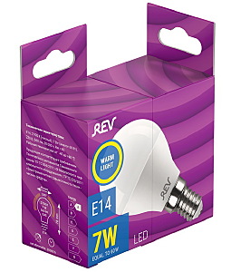 Светодиодная лампа REV E14 Шар 7Вт 32340 2